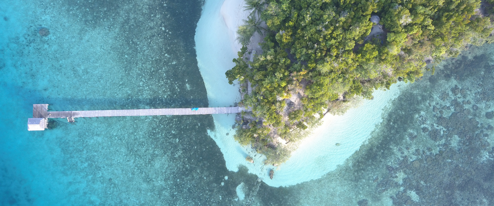 togean beautiful jetty at Togean Islands tour package