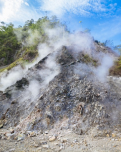 Mount colo in Una Una and Togean Islands tours package