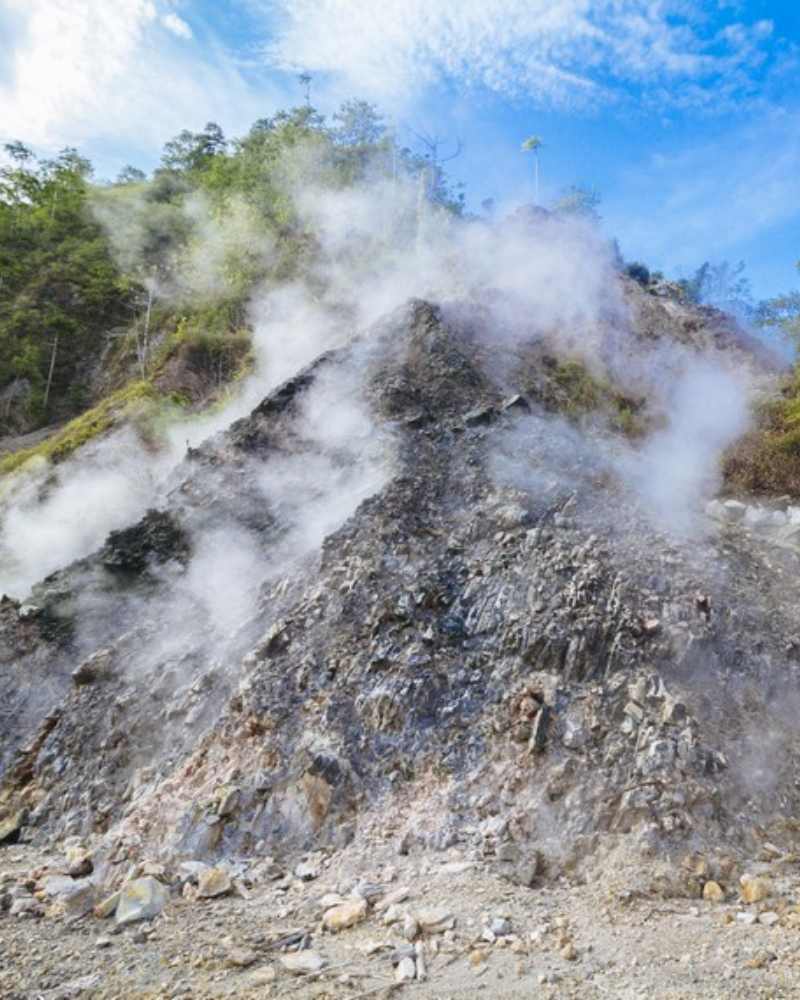 Mount colo in Una Una and Togean Islands tours package