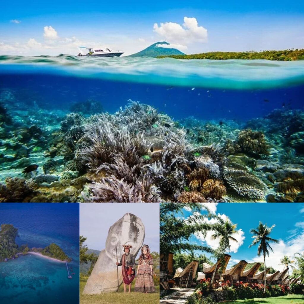 Sulawesi travel logistics connecting Ampana, Togean Islands and Banggai
